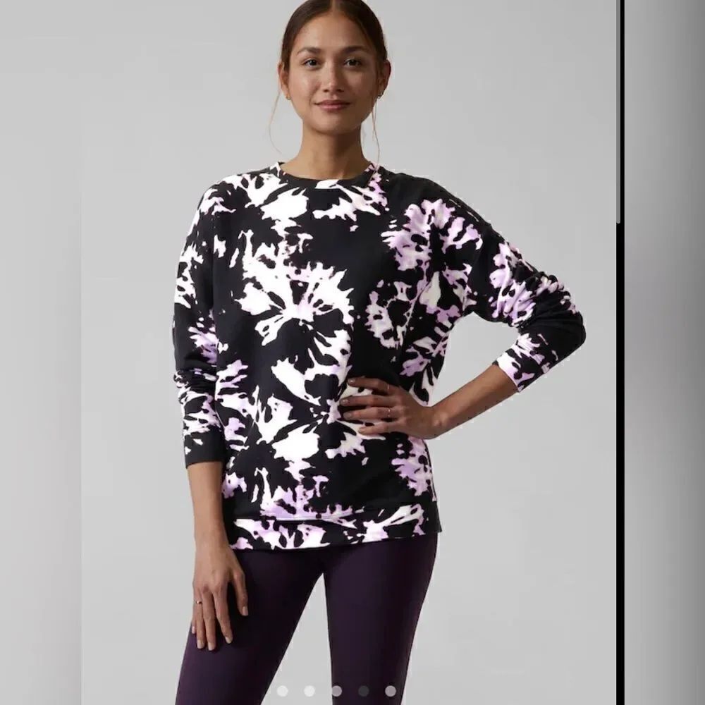 Athleta Balance Printed Pullover 